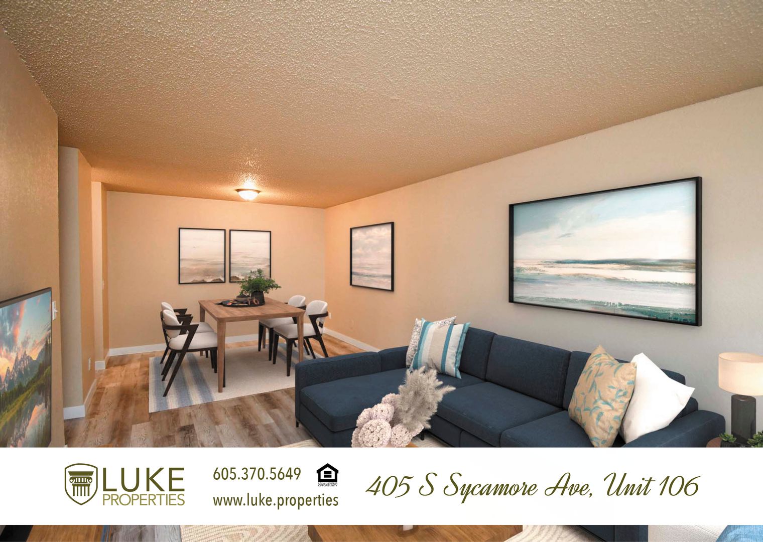 Sioux Falls Condo: 405 S Sycamore Ave & Garage 6