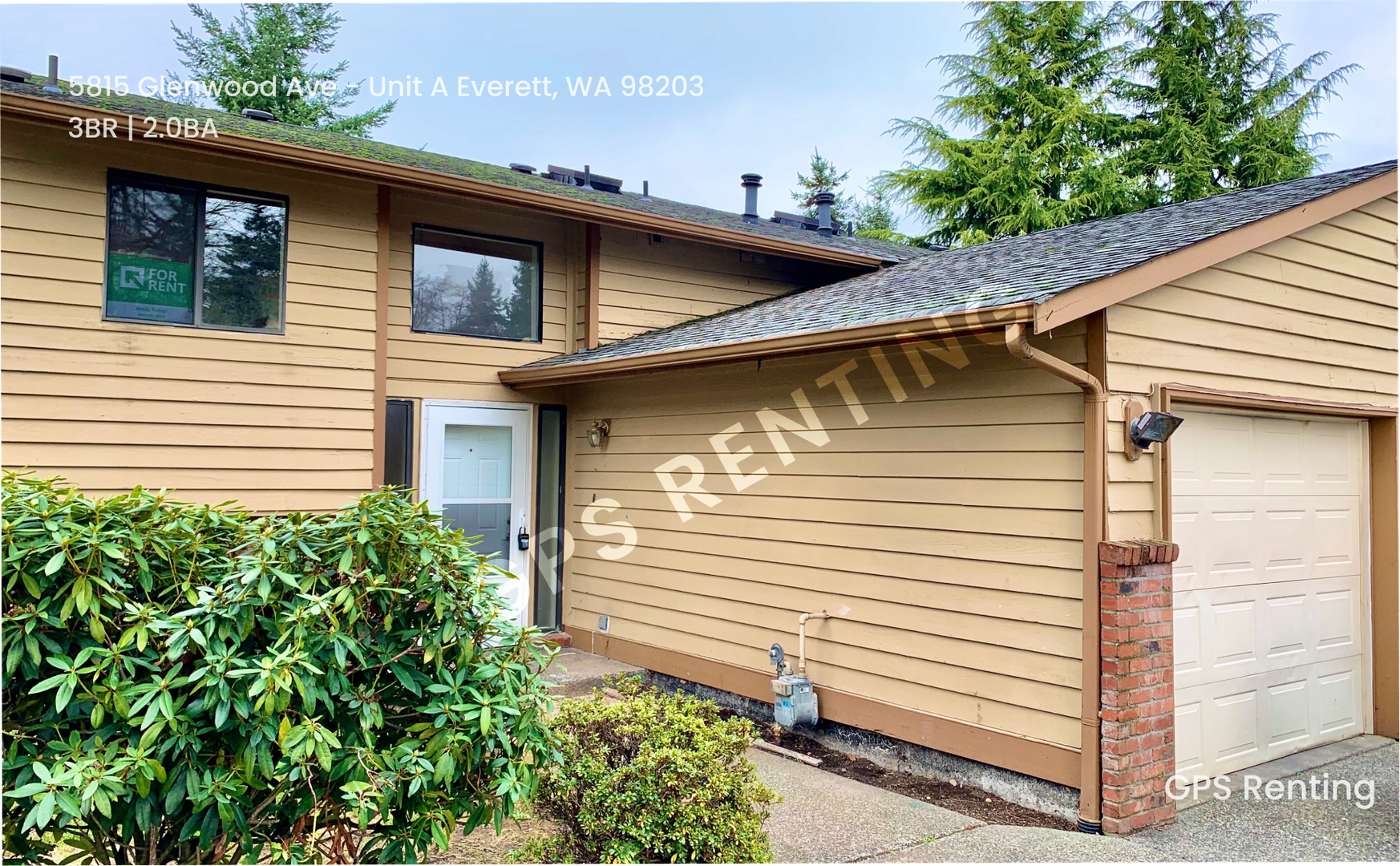 Everett Townhome: 5815 Glenwood Ave