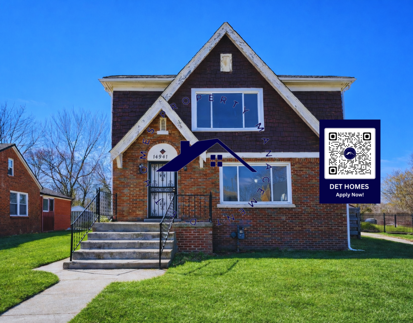 Detroit House: 14941 Robson St