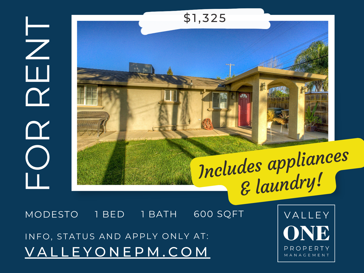 Modesto Condo: 1404 1/2 Teresa Street