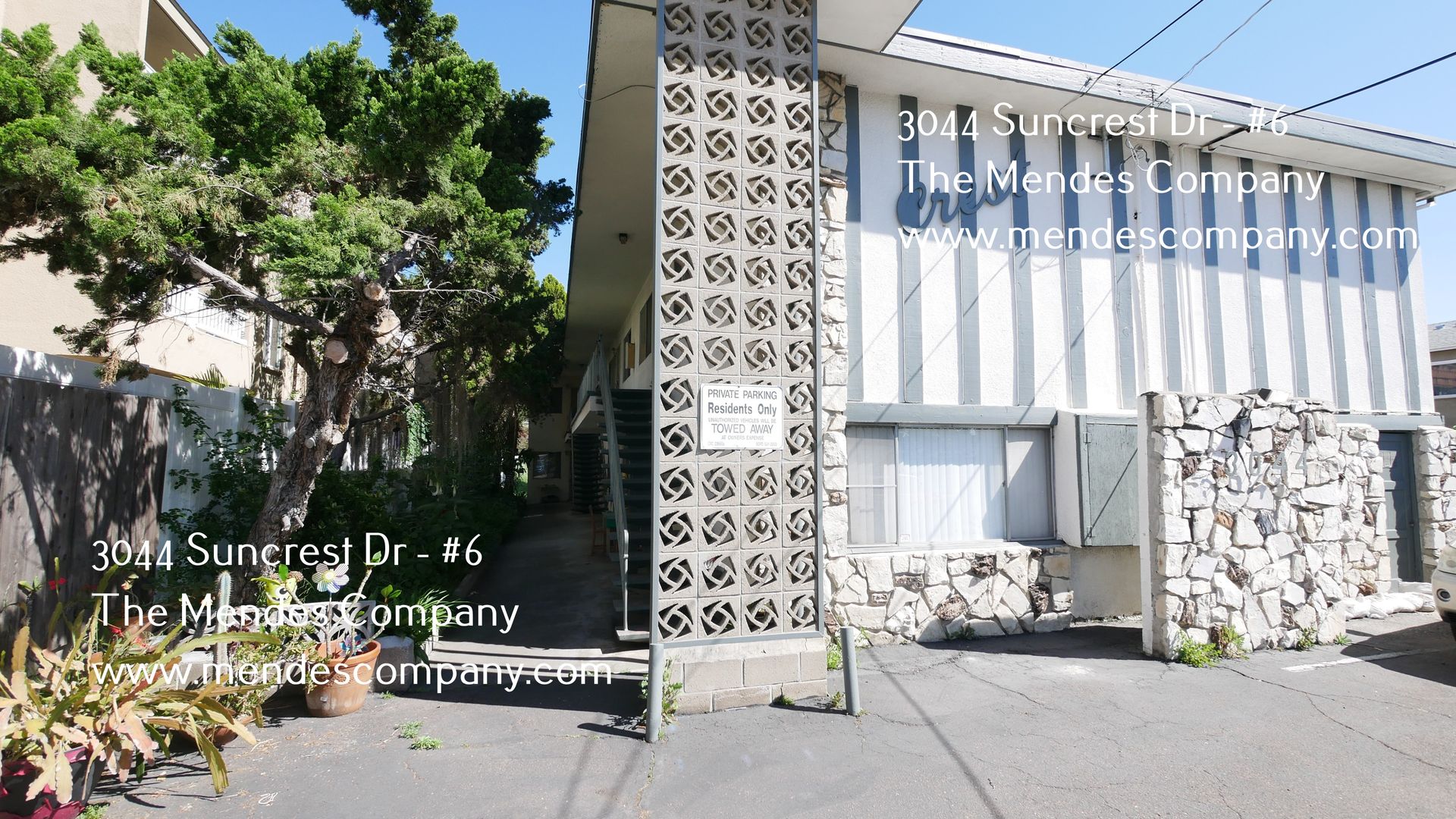 San Diego Condo: 3044 Suncrest Dr