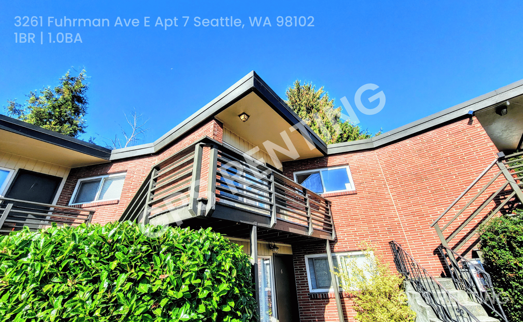 Seattle Condo: 3261 Fuhrman Ave E