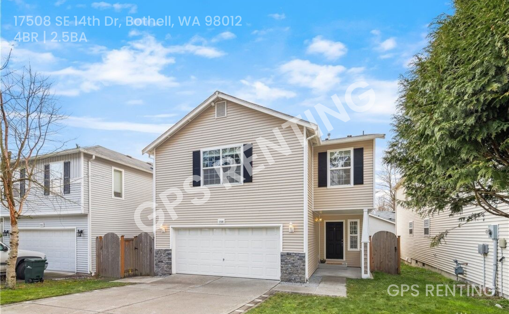 Bothell House: 17508 SE 14th Dr,
