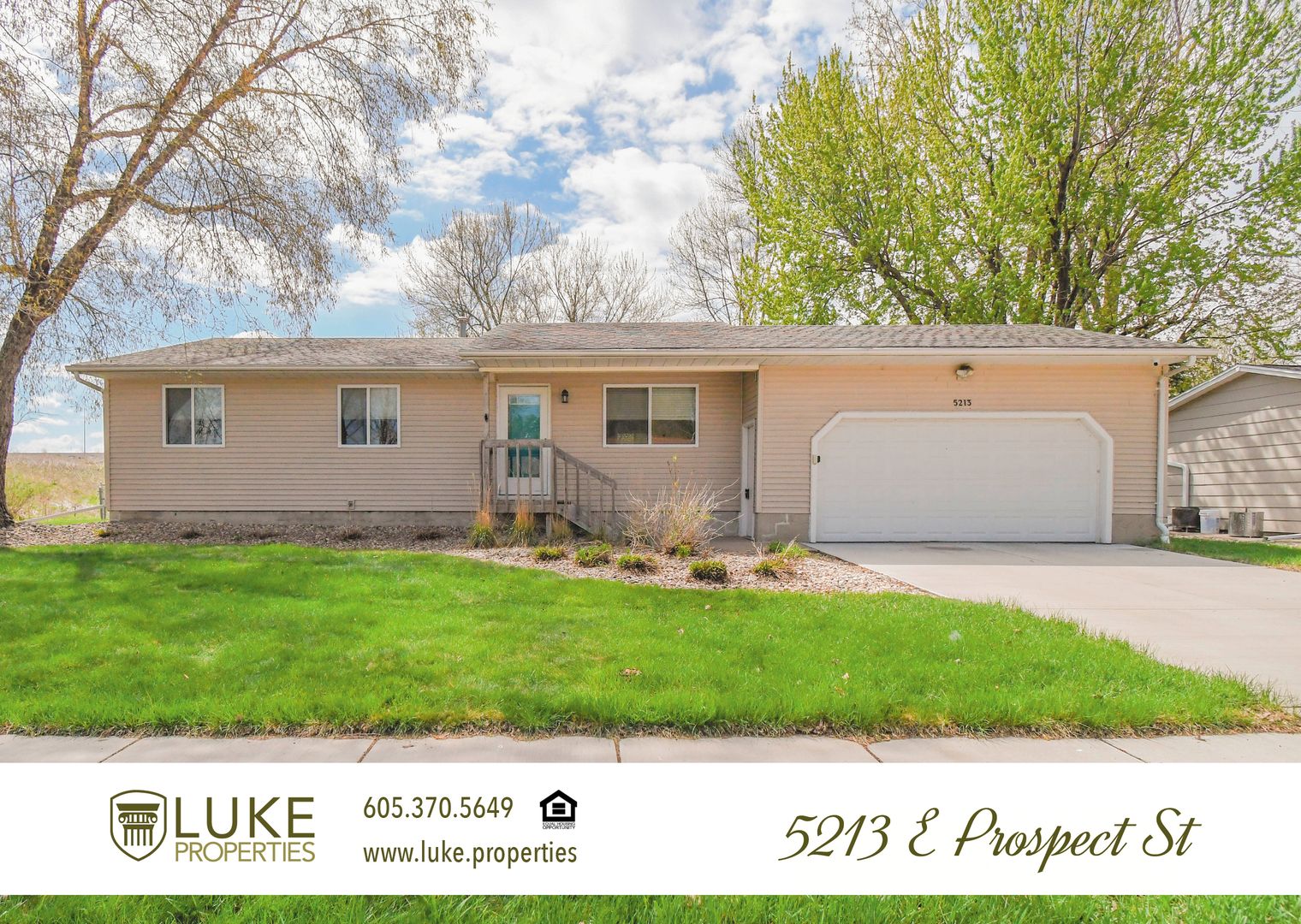Sioux Falls House: 5213 E Prospect Ave