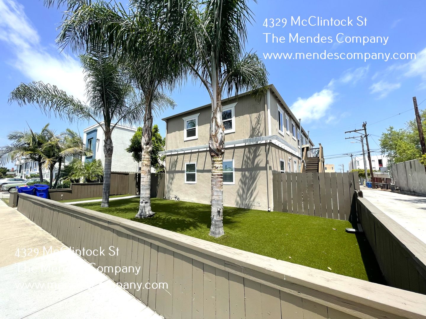 San Diego Condo: 4329 McClintock St.