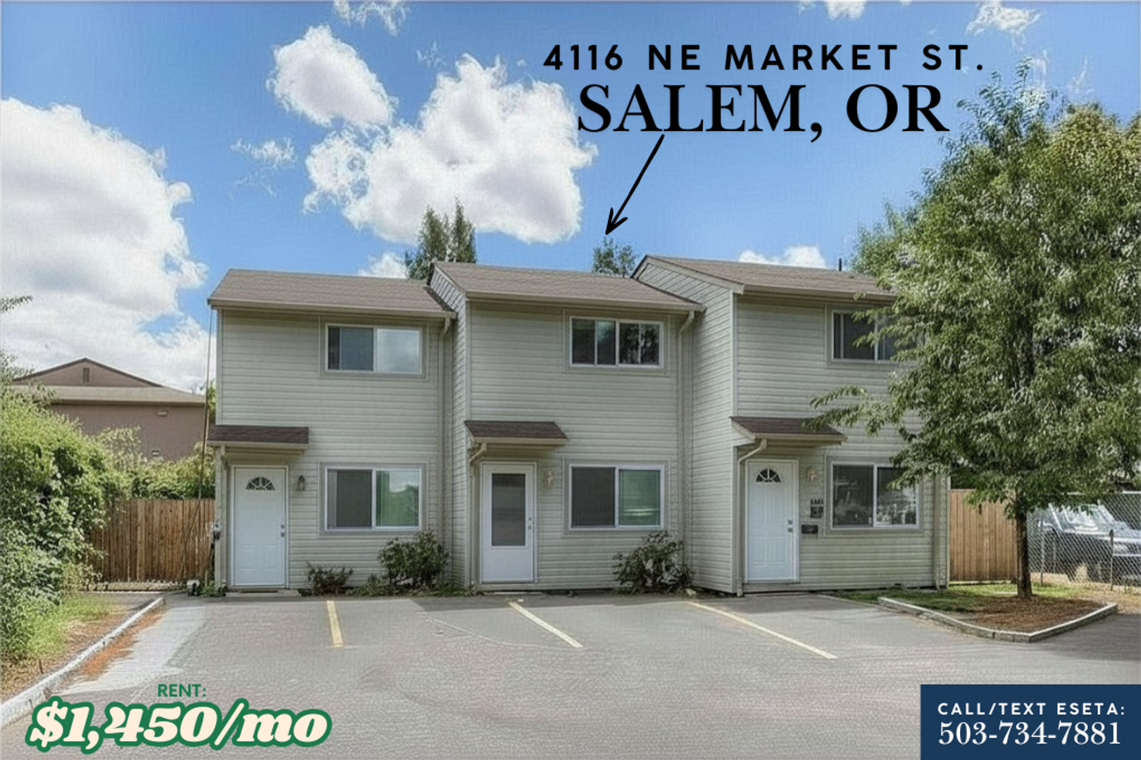 Salem Condo: 4116 NE Market St.