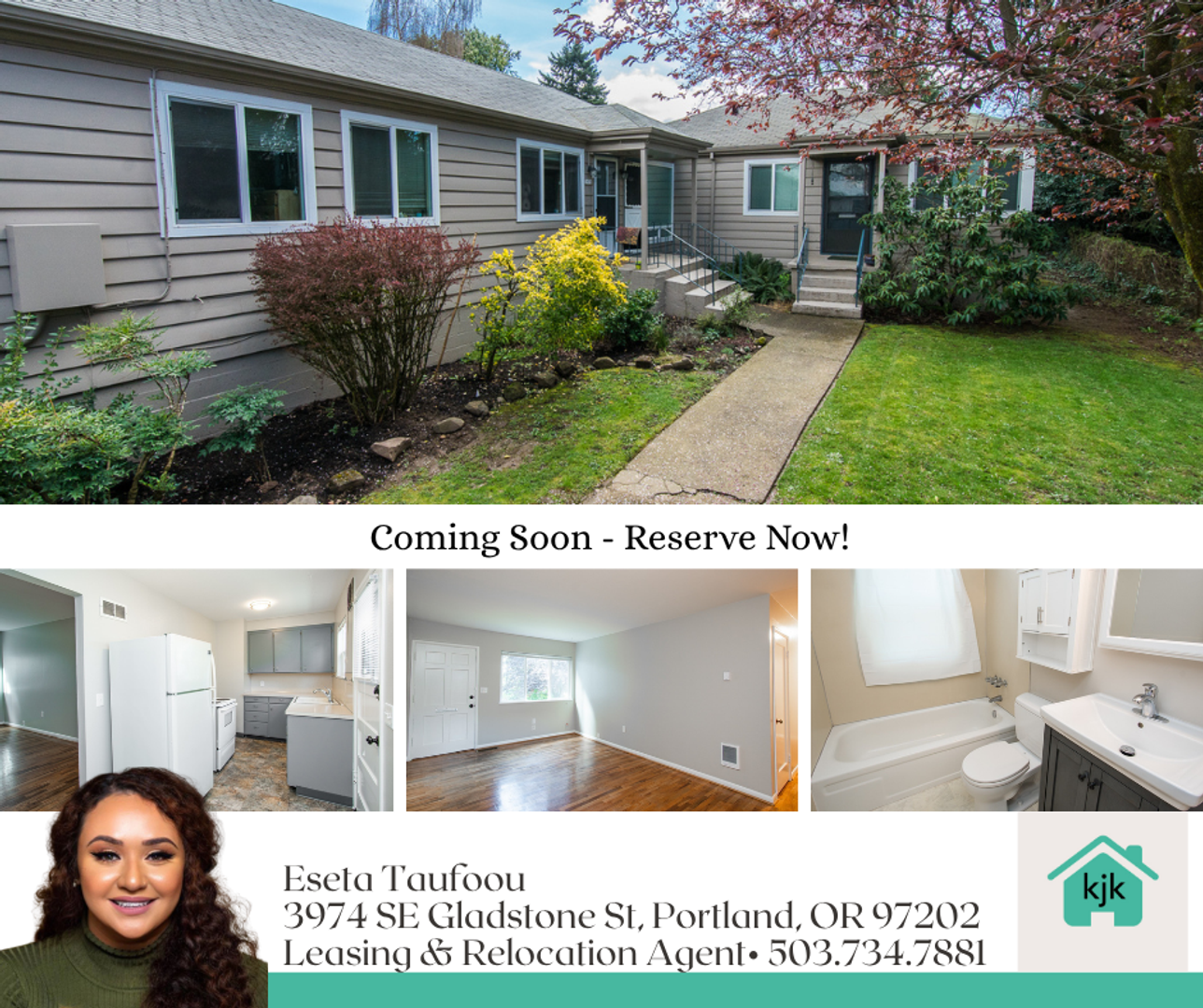 Portland Condo: 3974 SE Gladstone Street