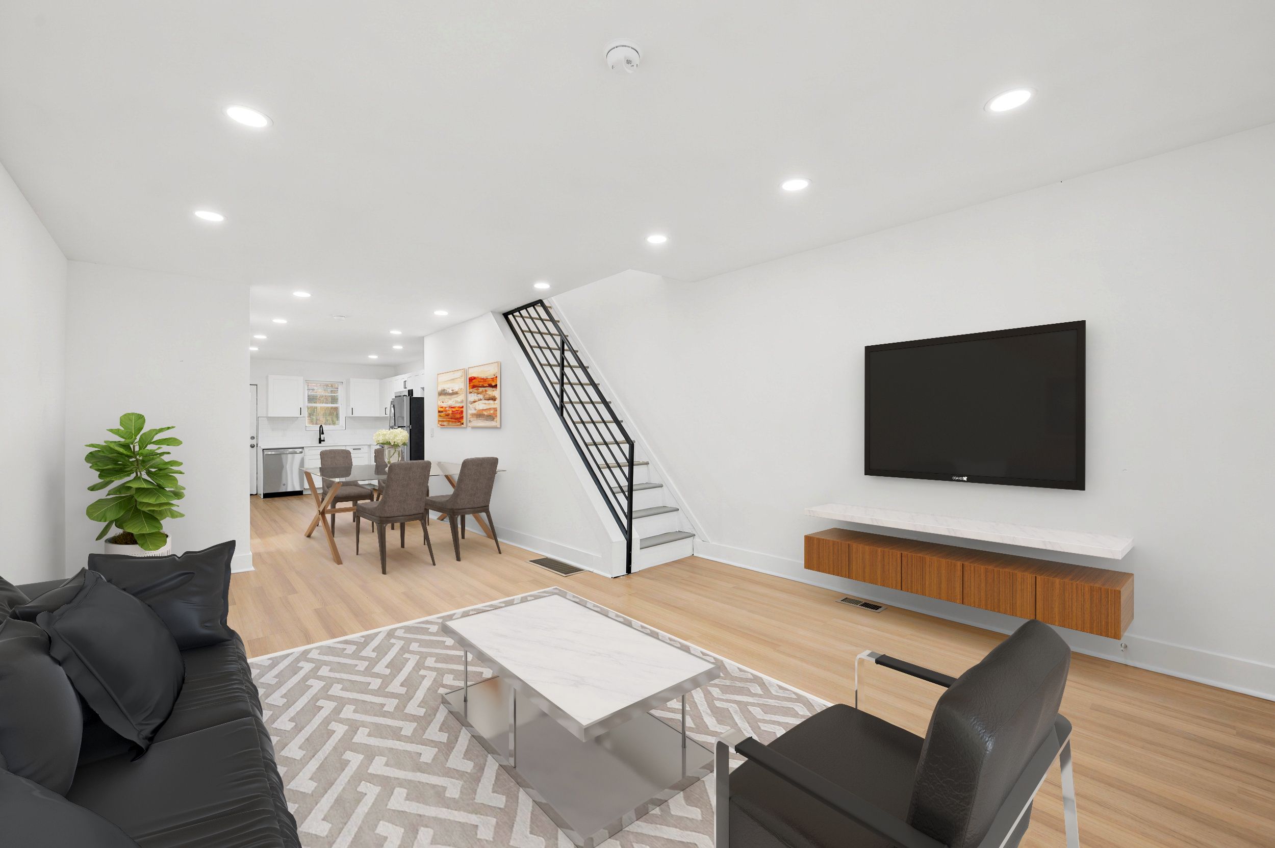 Philadelphia Townhome: 143 N Conestoga St