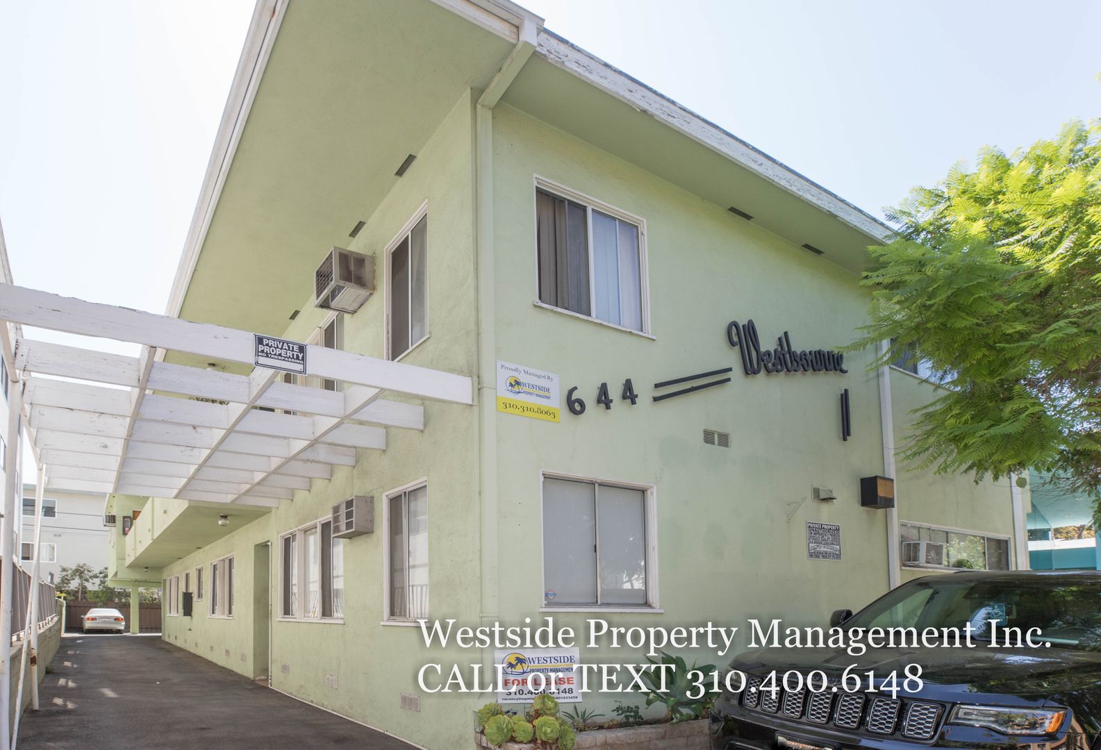 West Hollywood Condo: 644 Westbourne Dr.