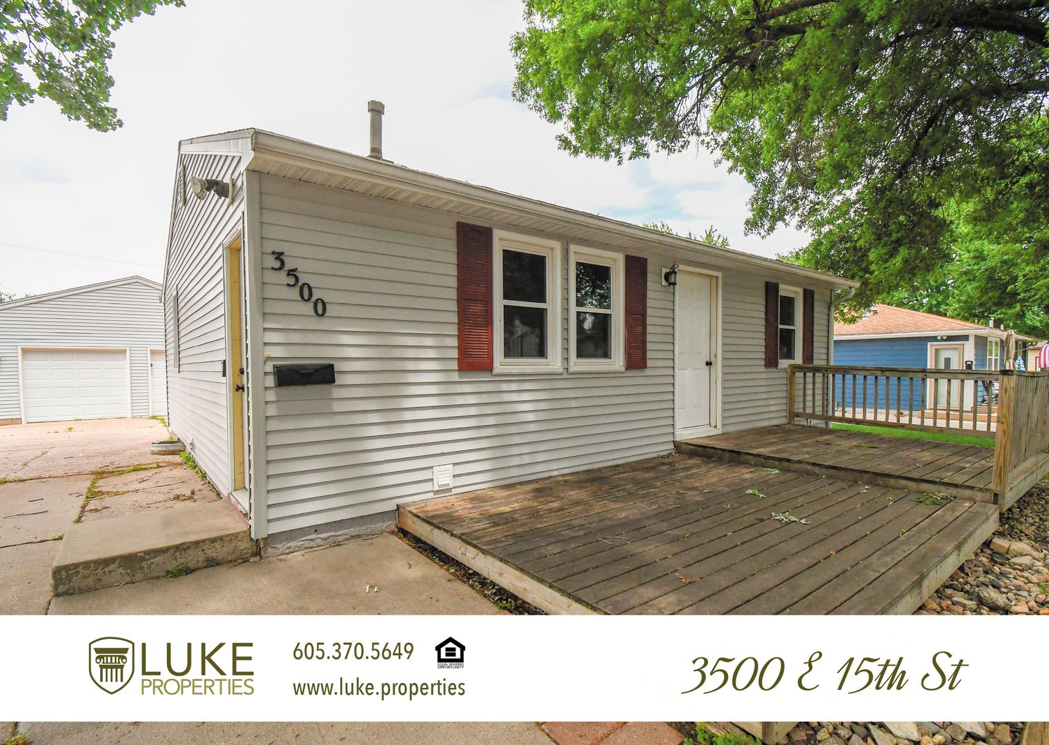 Sioux Falls House: 3500 E 15th St