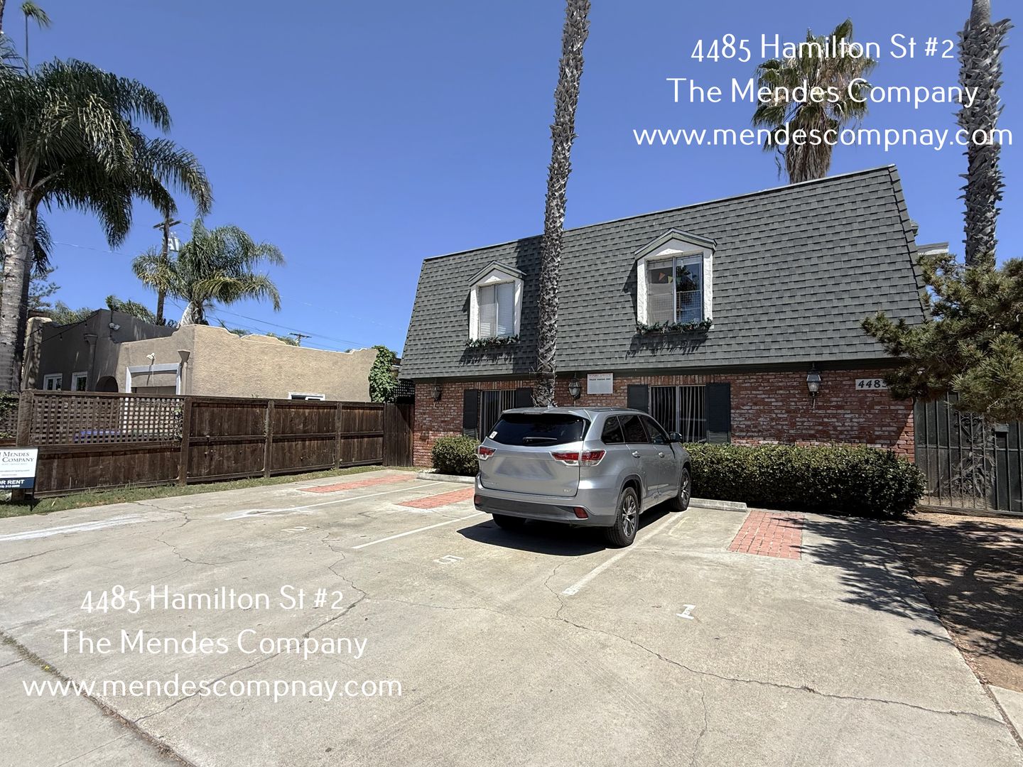San Diego Condo: 4485 Hamilton St. -