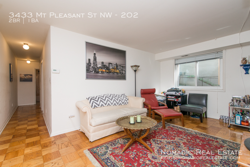 Washington Condo: 3433 Mount Pleasant St NW Apt 302