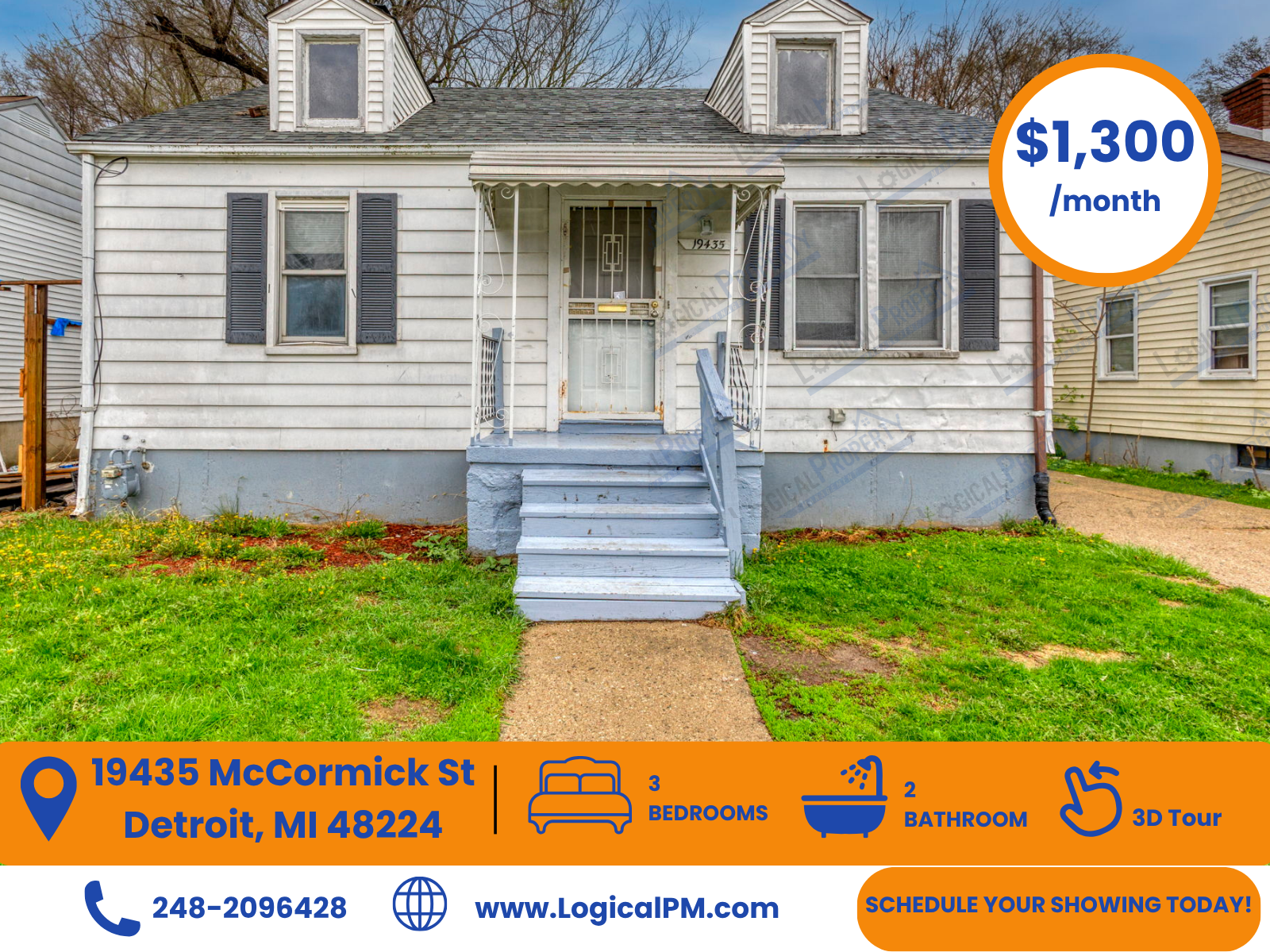 Detroit Condo: 19435 Mccormick St