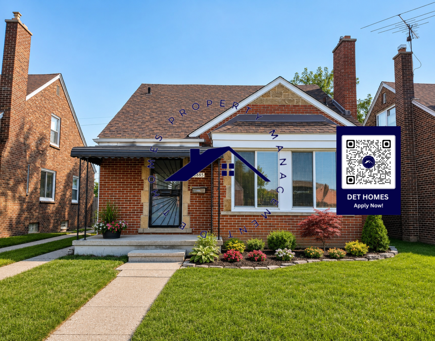 Detroit House: 16885 Oakfield Ave