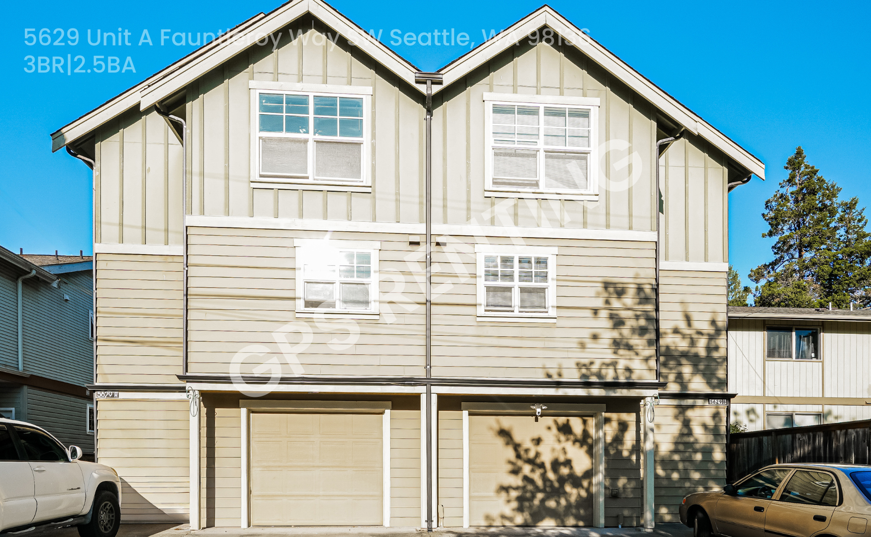 Seattle Townhome: 5629 Fauntleroy Way SW