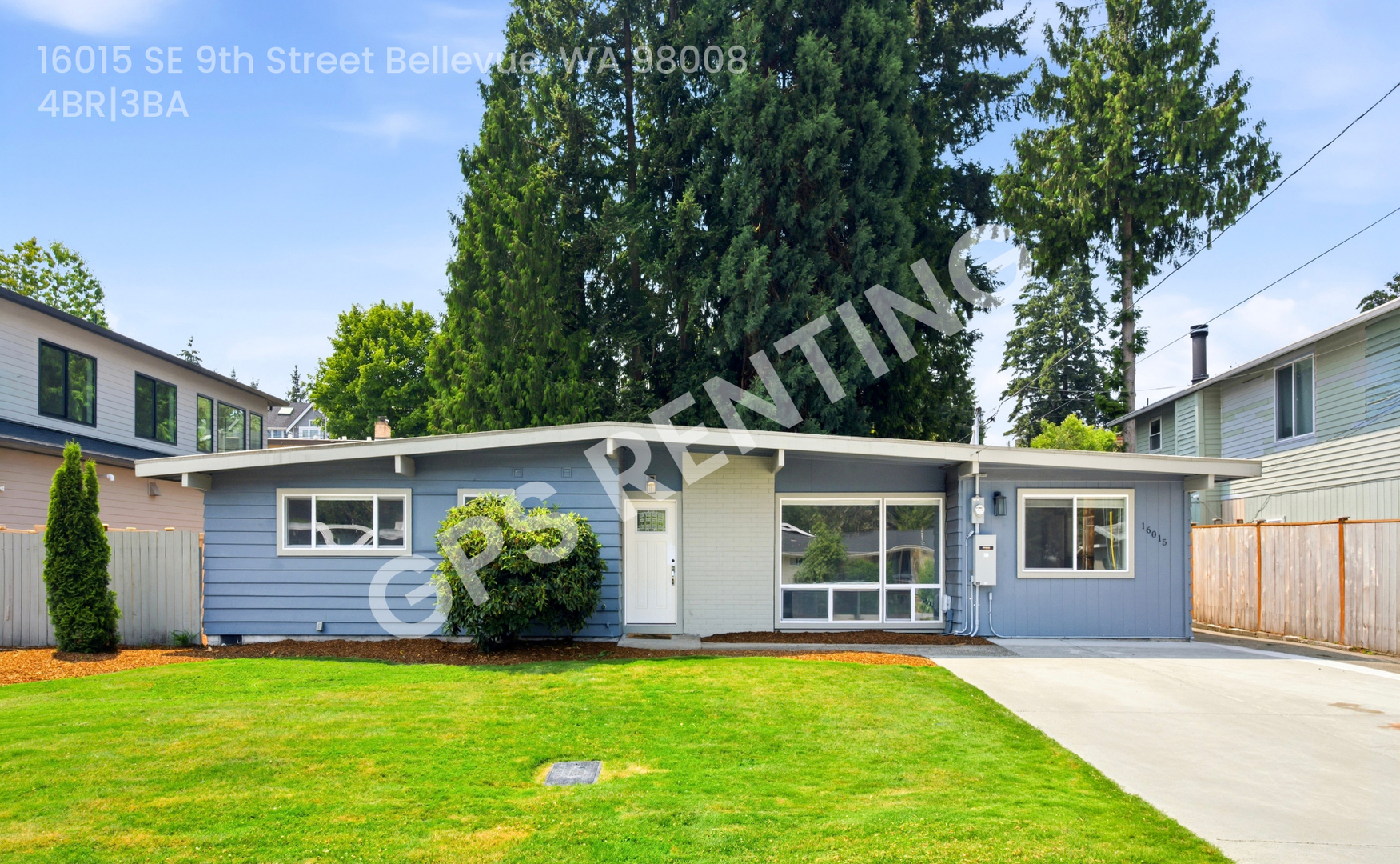 Bellevue House: 16015 SE 9th Street