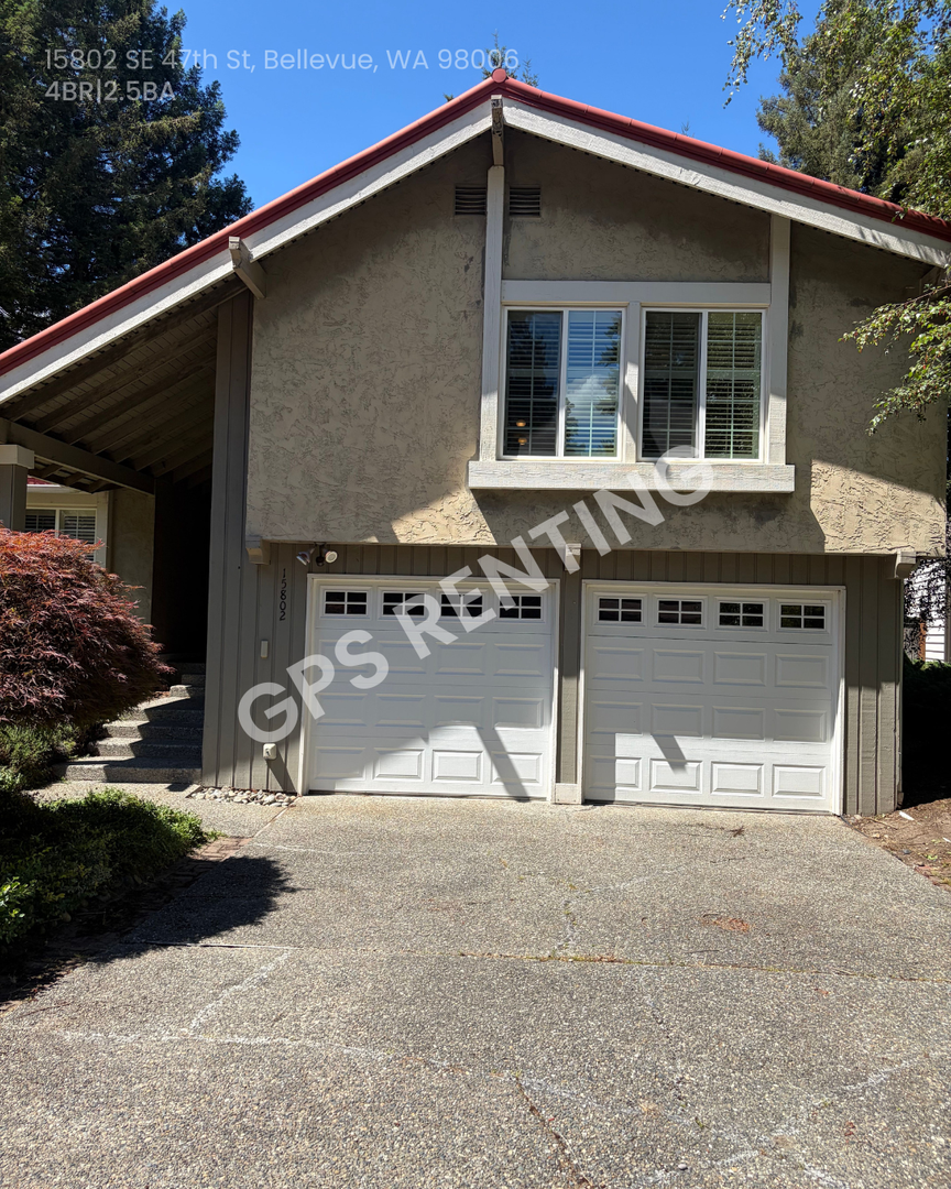 Bellevue House: 15802 SE 47th St,