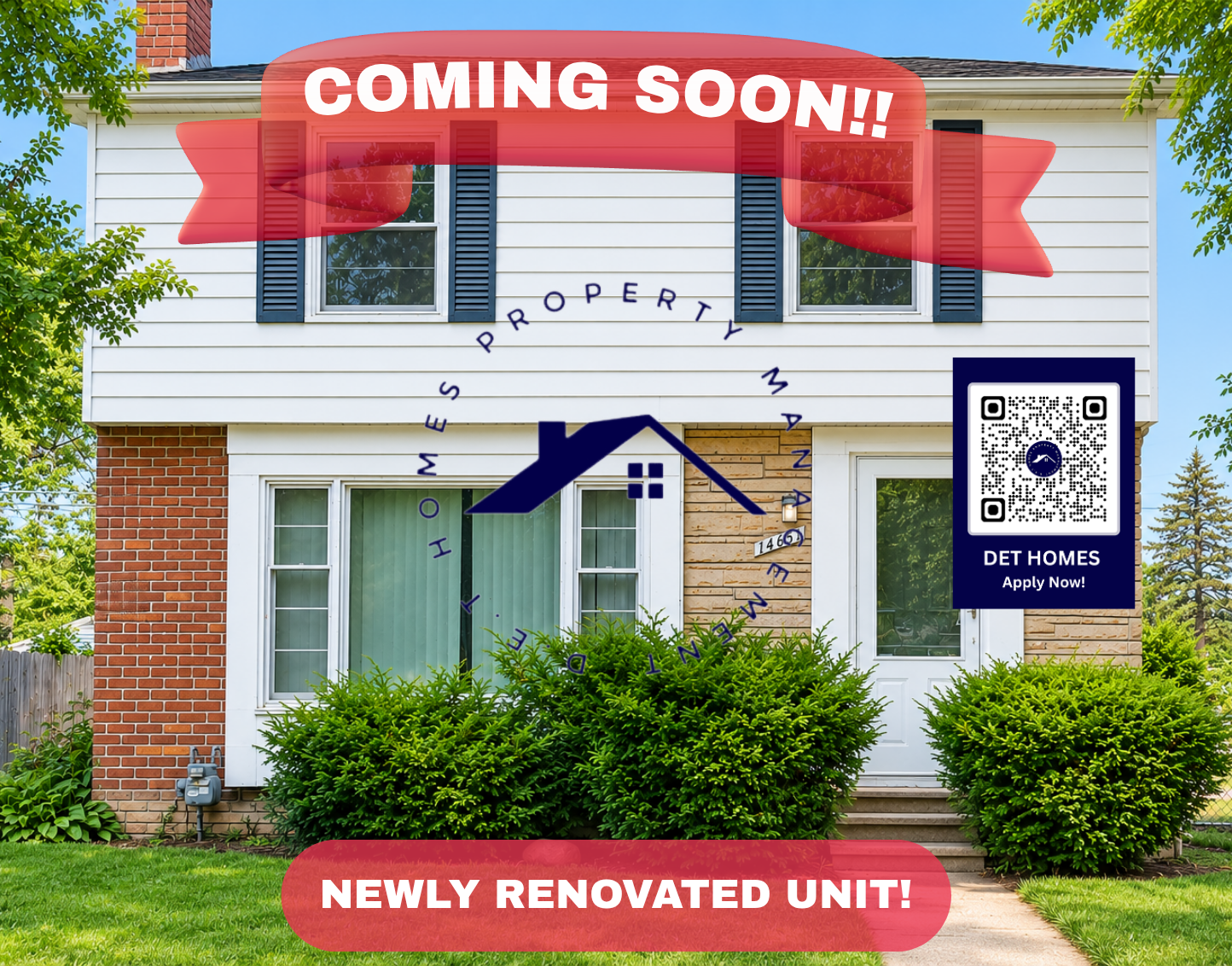 Detroit House: 14651 Vaughan St