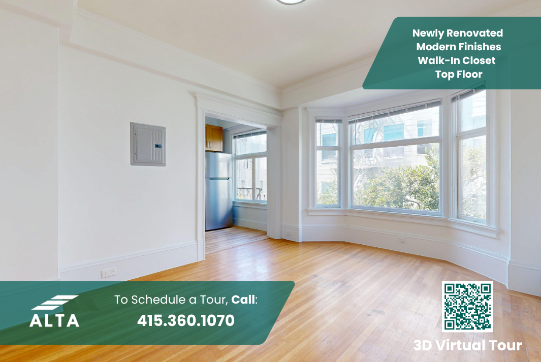 San Francisco Apartment: 1060 Bush St