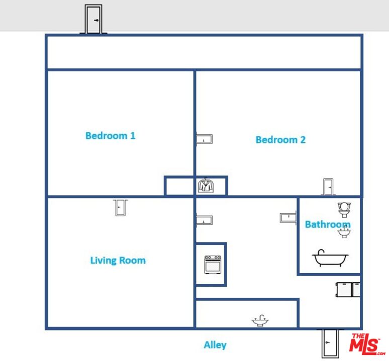 Los Angeles Condo: 6693 De Longpre Ave