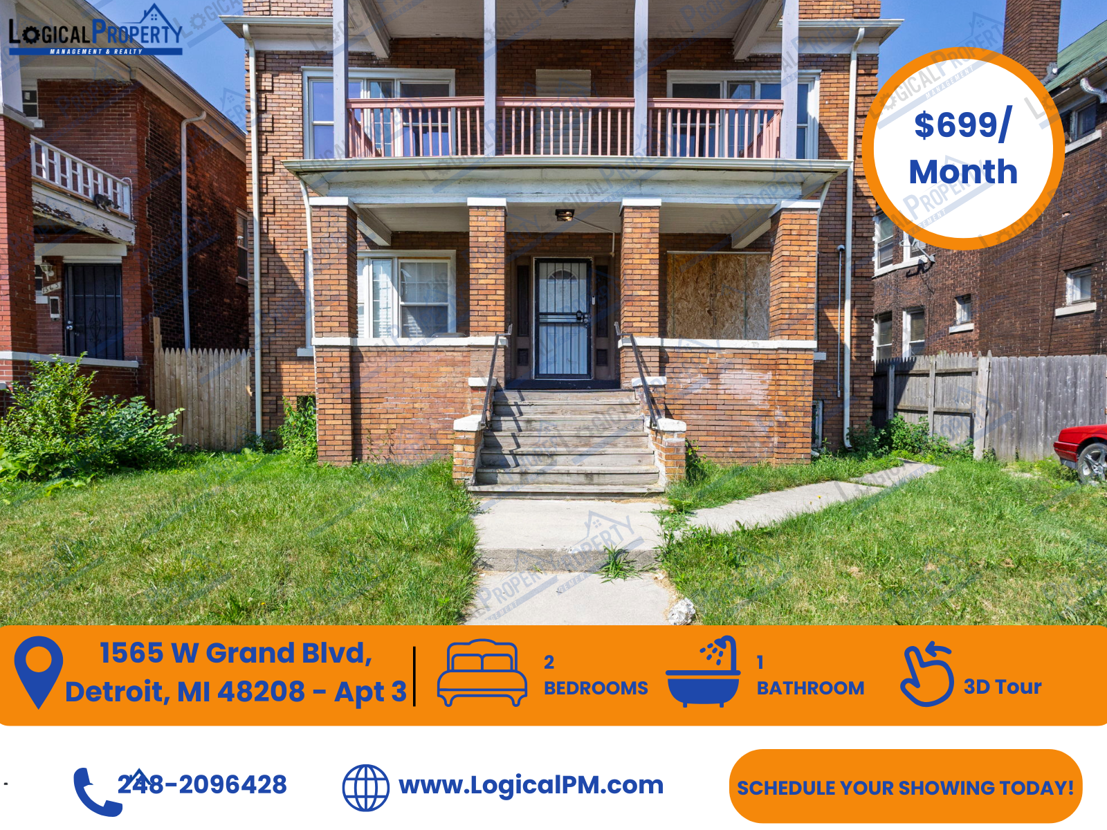 Detroit Condo: 1565 W Grand Blvd