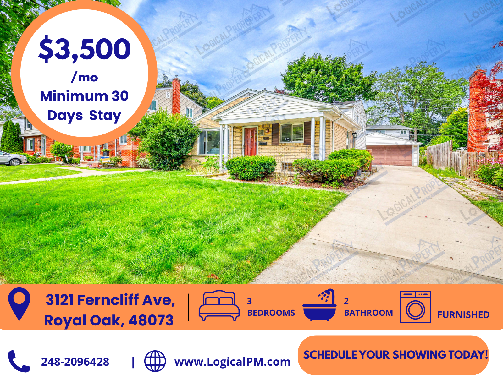 Royal Oak Condo: 3121 Ferncliff Ave