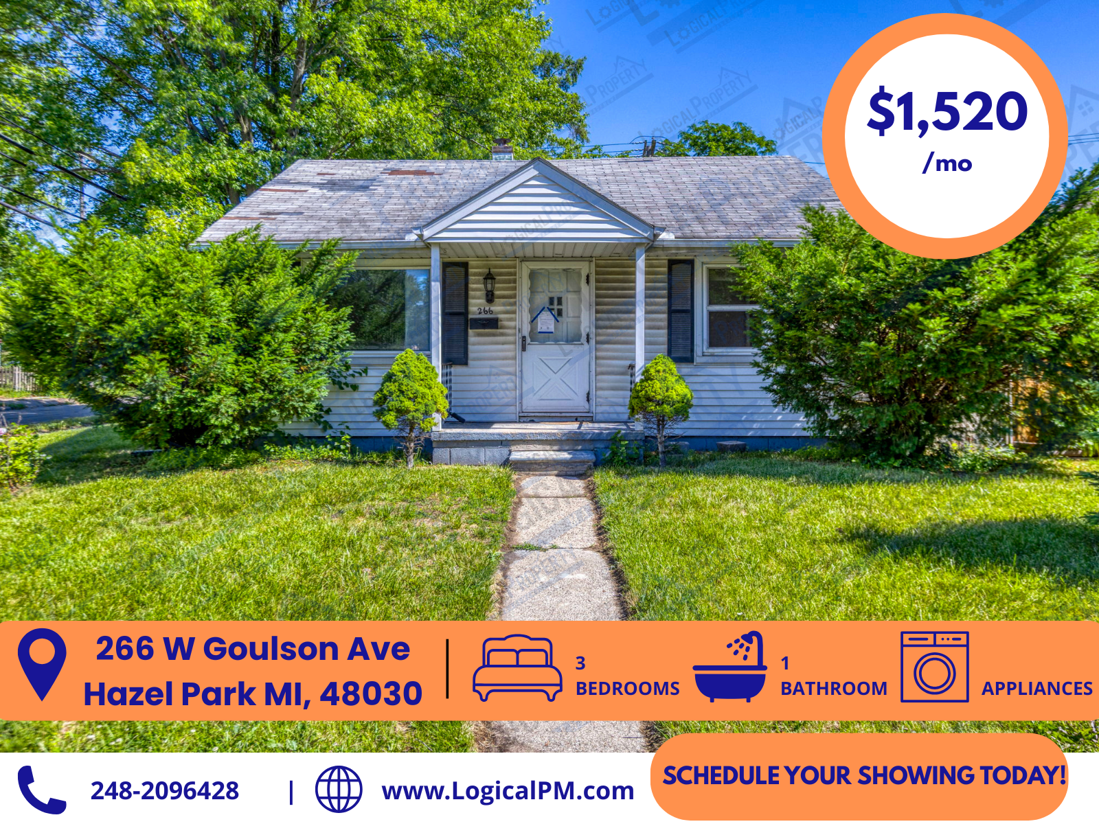 Hazel Park Condo: 266 W Goulson Ave