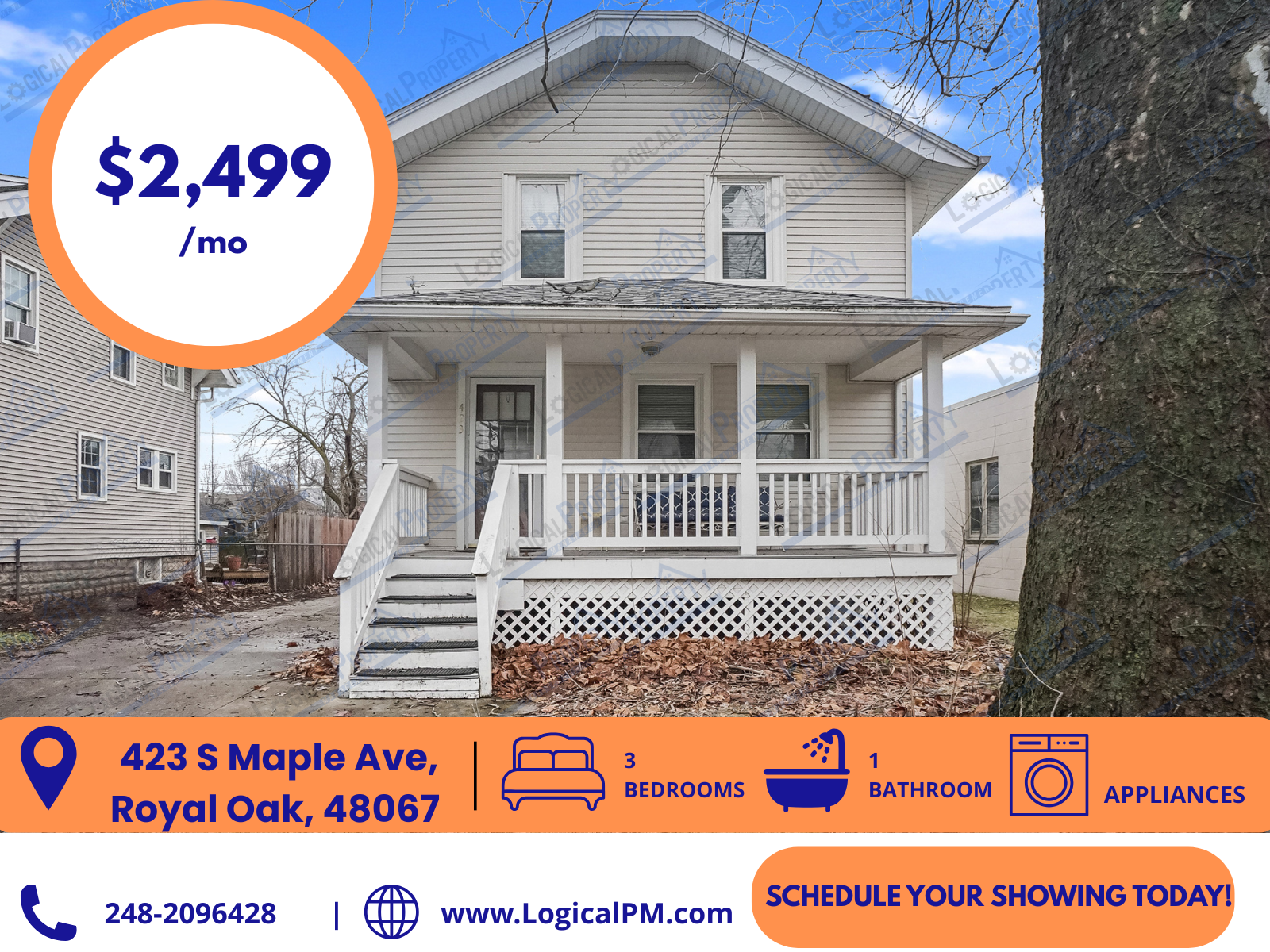 Royal Oak Condo: 423 S Maple Ave