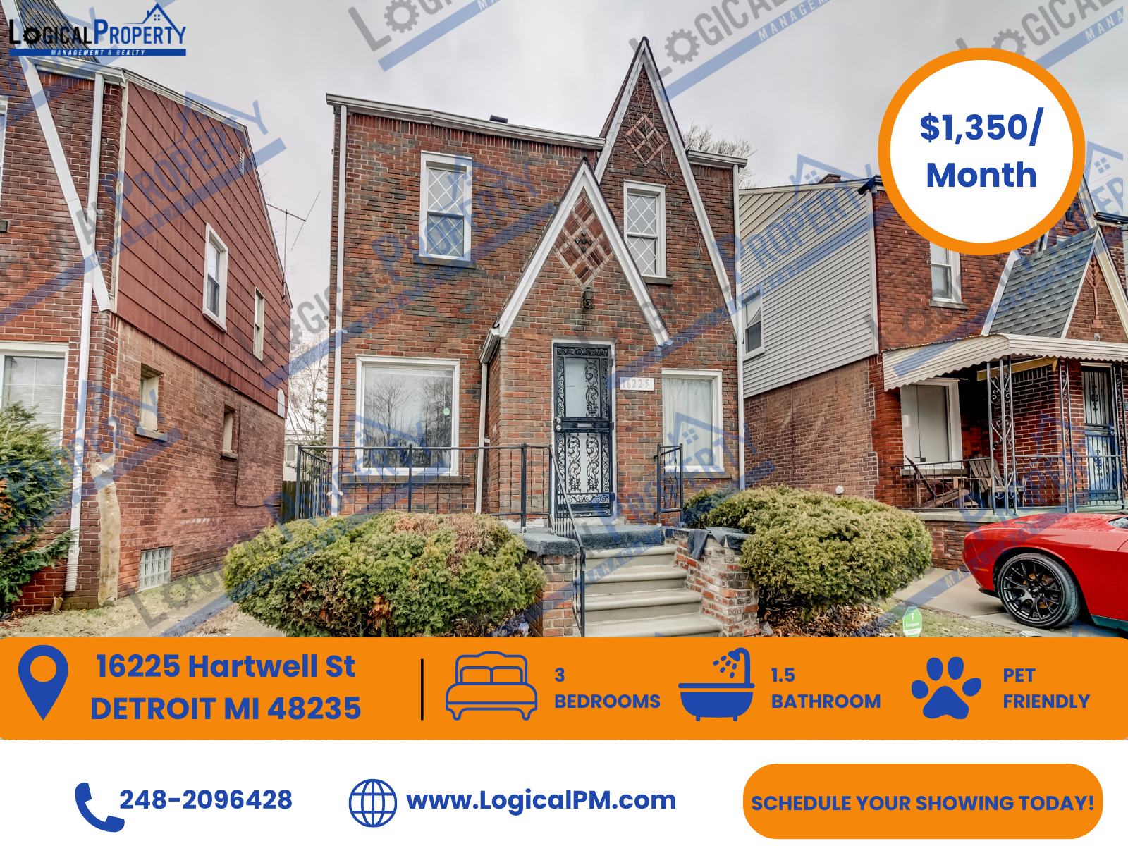 Detroit Condo: 16225 Hartwell St
