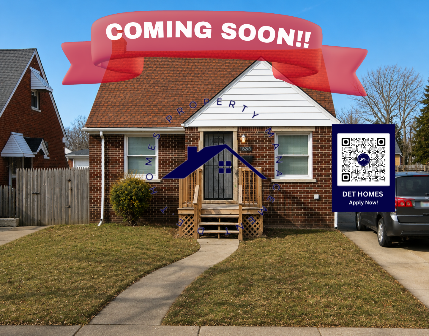 Detroit House: 15243 Rossini Dr