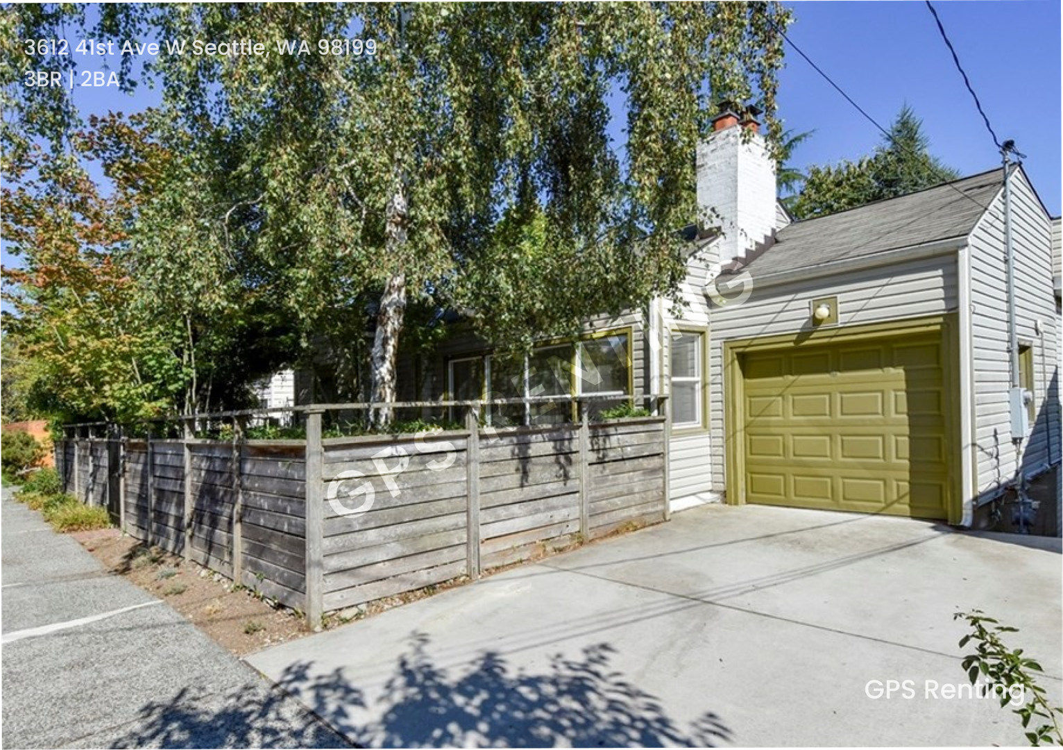 Seattle House: 3612 41st Ave W