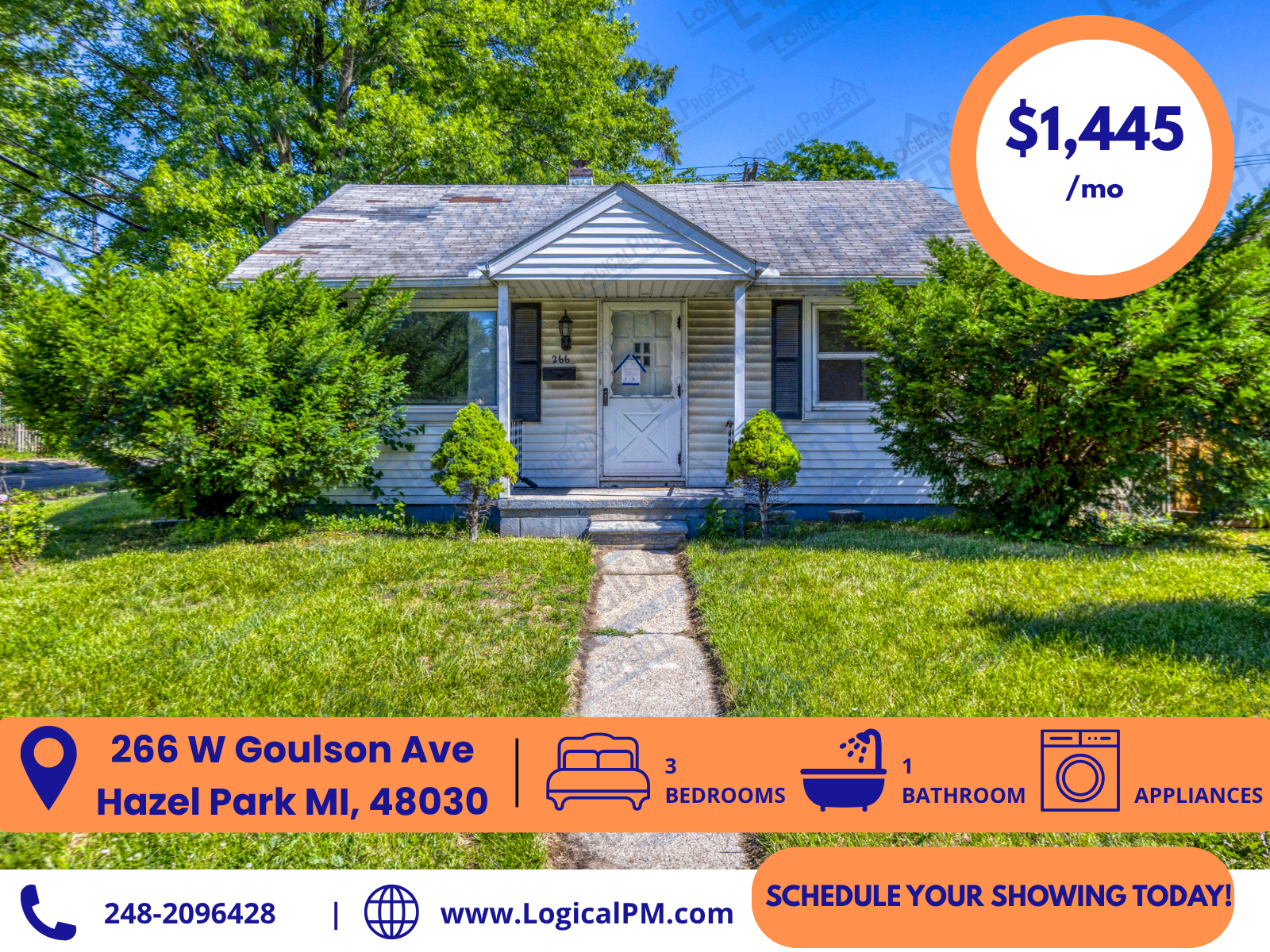 Hazel Park Condo: 266 W Goulson Ave