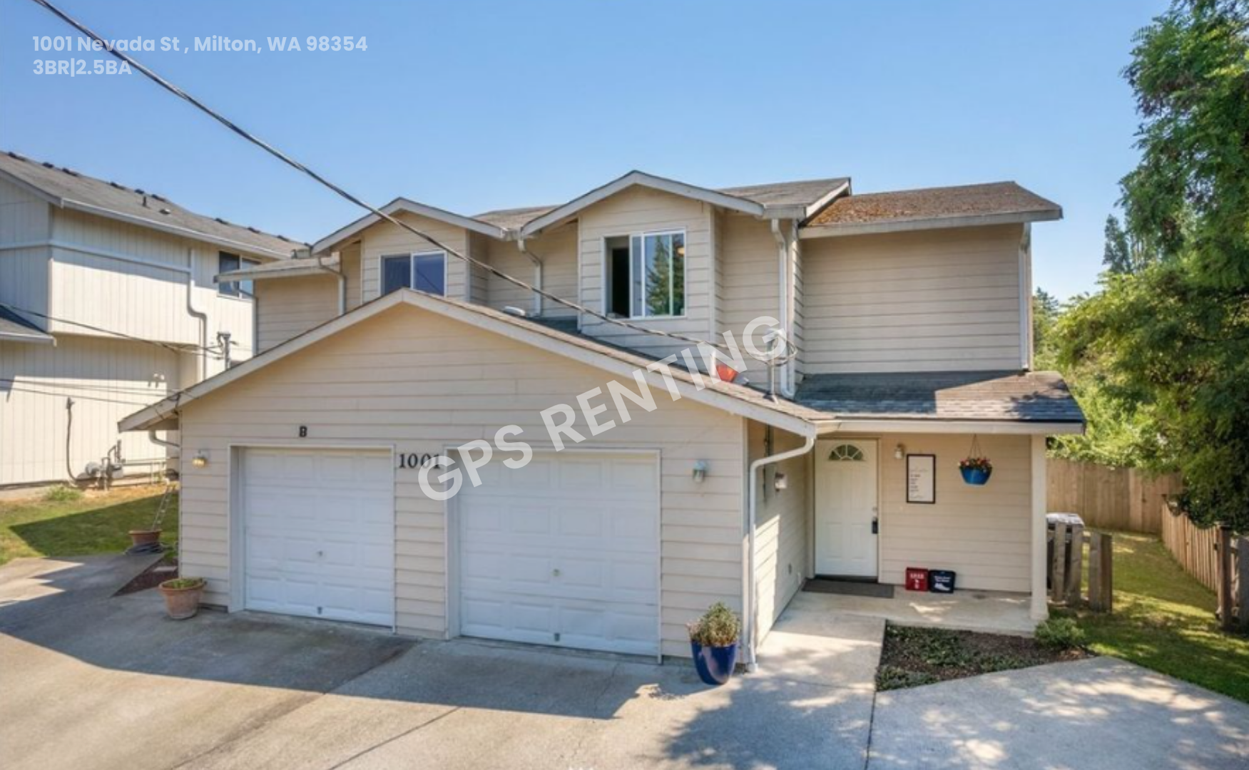 Milton Townhome: 1001 Nevada St ,