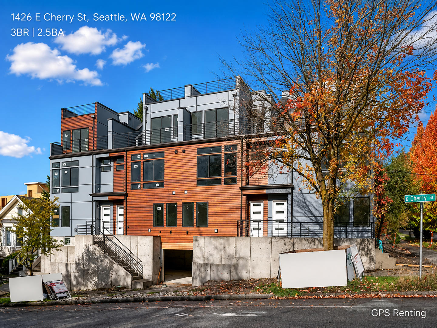 Seattle Townhome: 1426 E Cherry St,