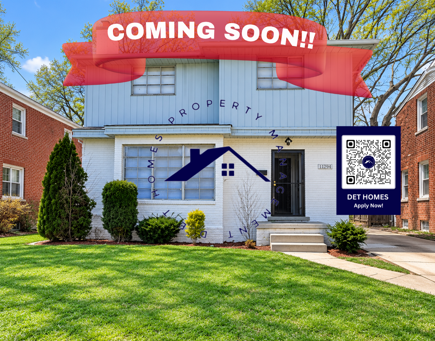 Detroit House: 19325 Hartwell St