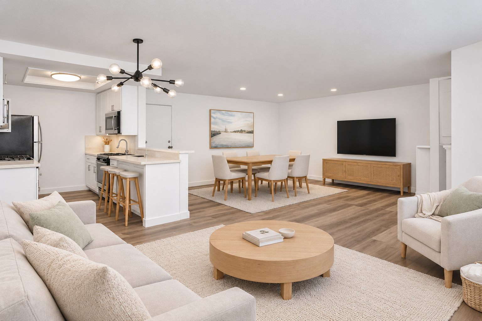 Los Angeles Apartment: 7705 Hampton Ave