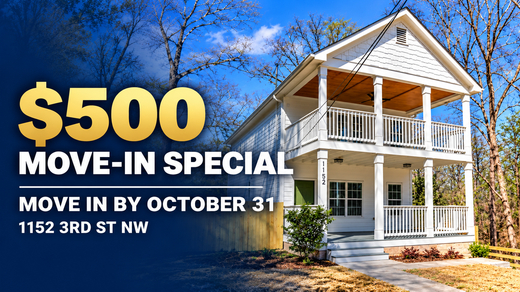 Atlanta House: 1152 3rd St NW