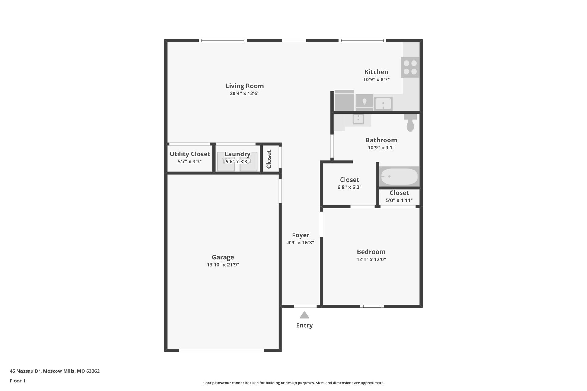 Moscow Mills Apartment: 47 Santo Domingo Dr
