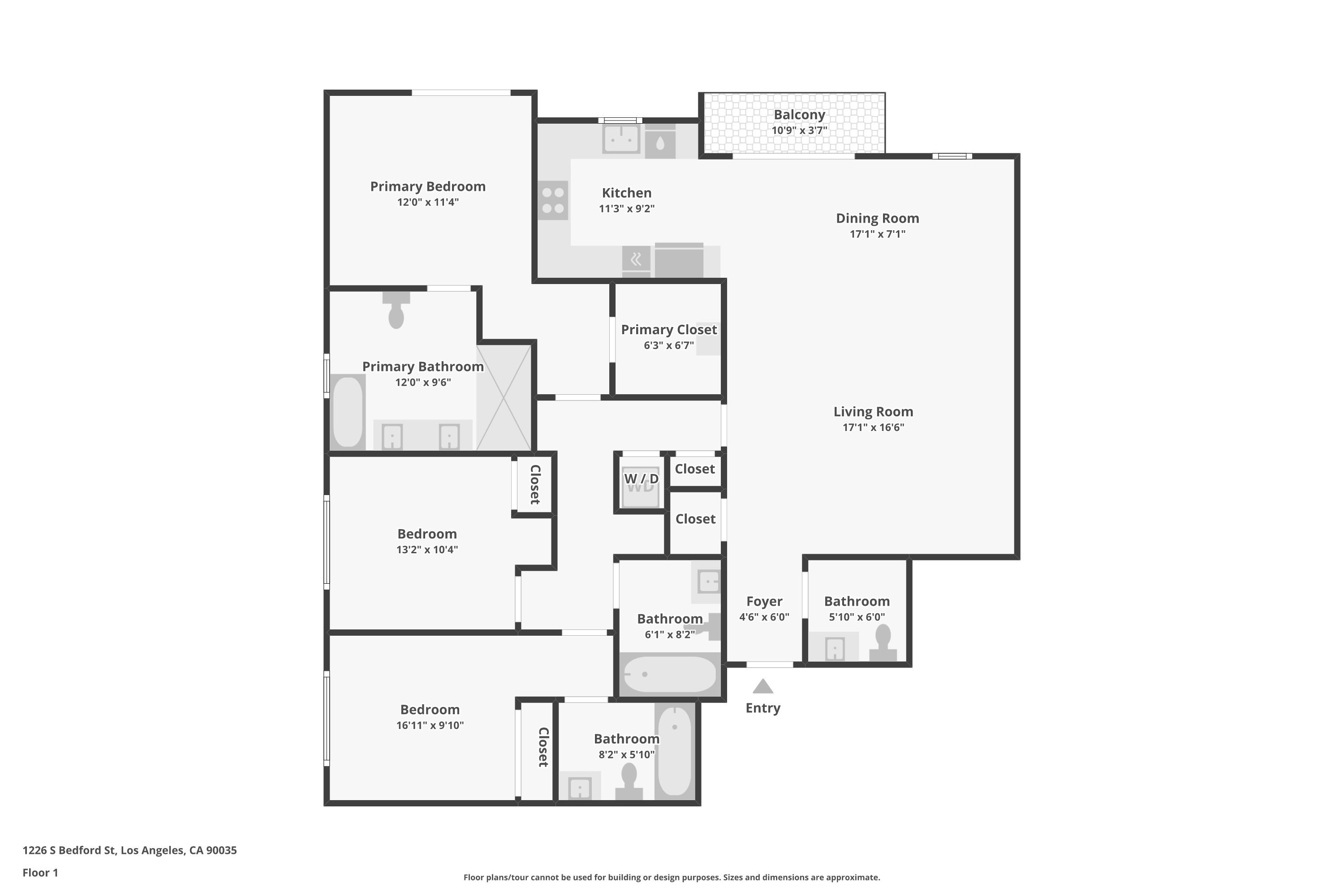 Los Angeles Apartment: 1226 S Bedford St