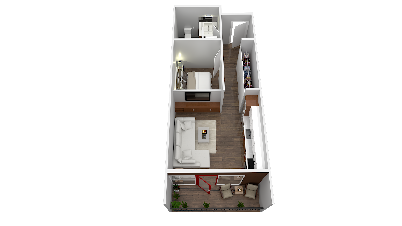 Seattle Apartment: 3150 Fairview Ave E