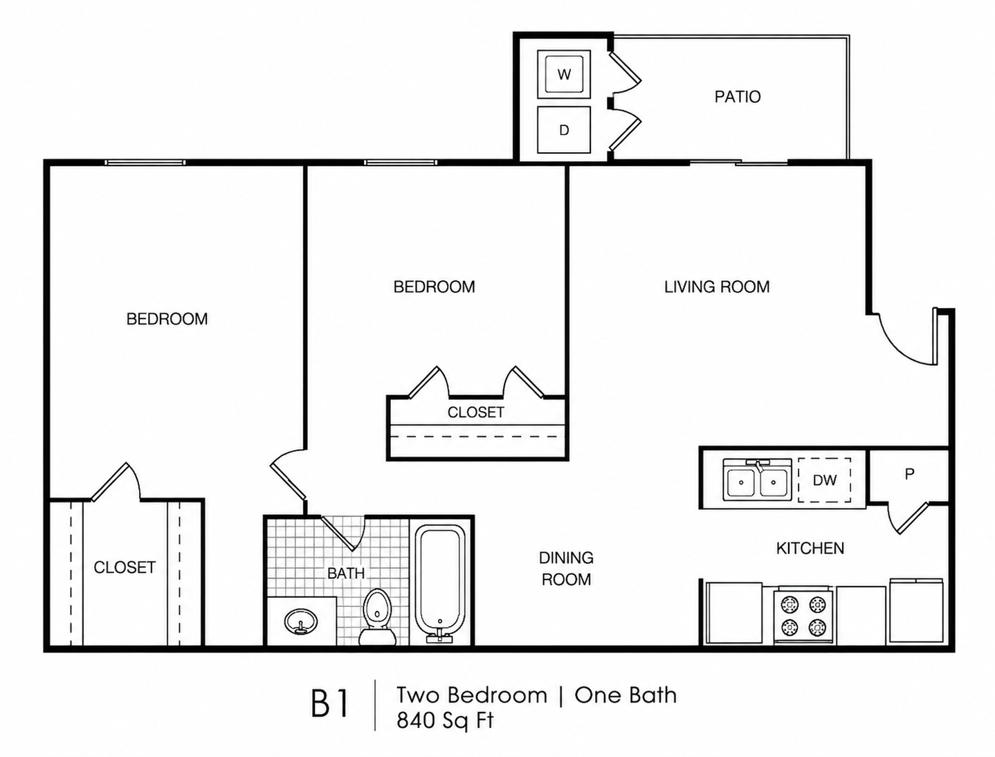 Webster Apartment: 2702 W Bay Area Blvd