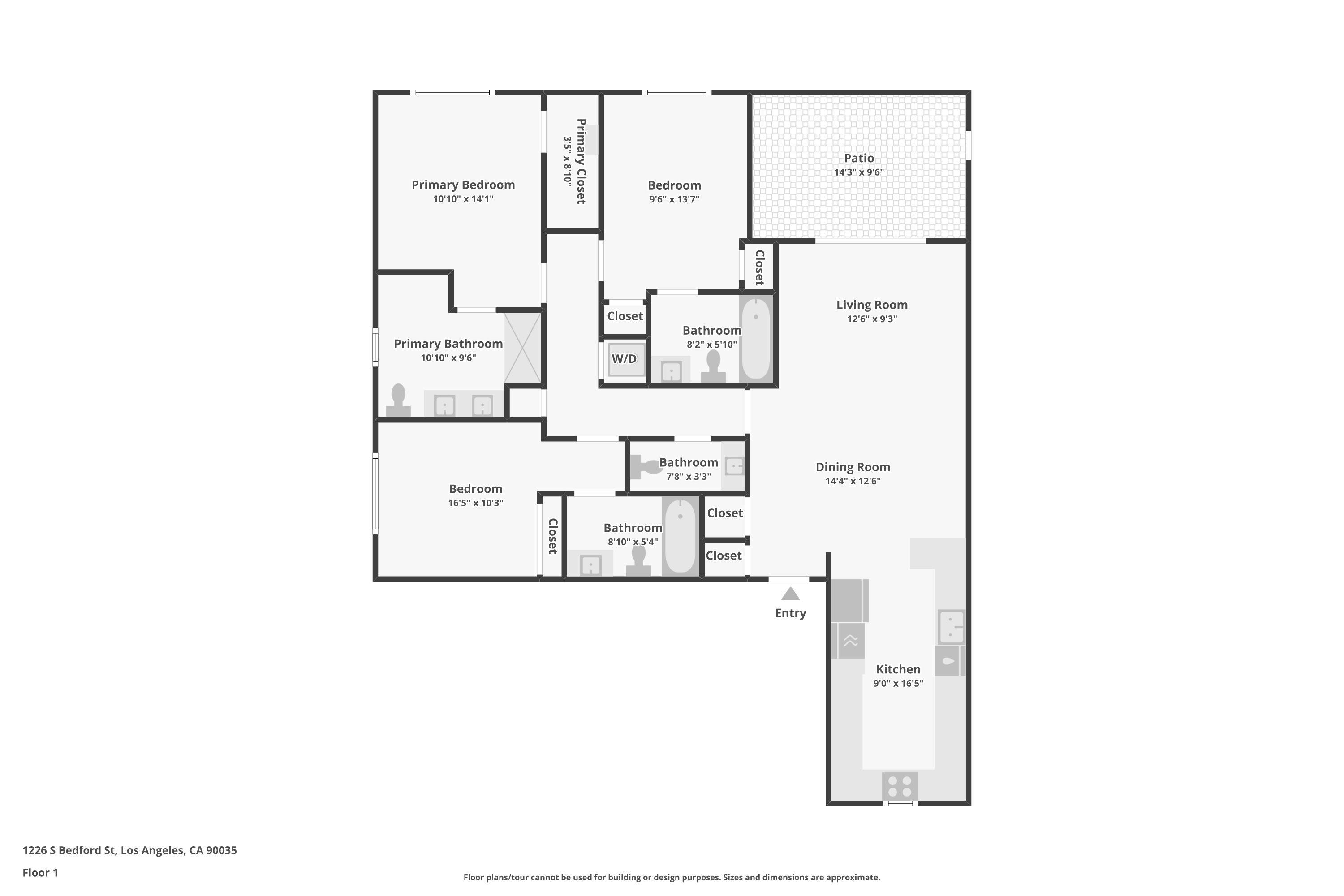 Los Angeles Apartment: 1226 S Bedford St