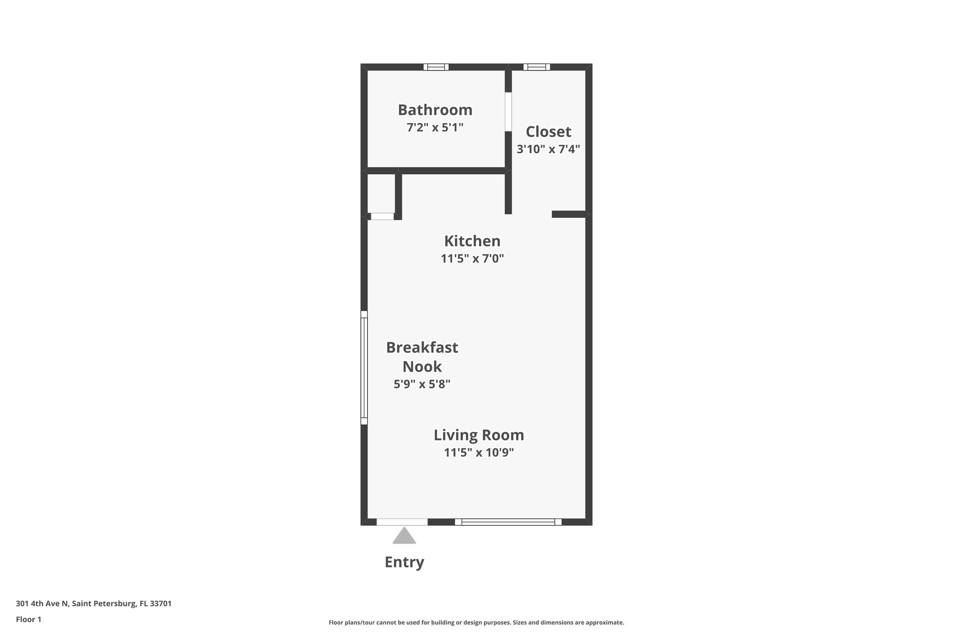 St Petersburg Apartment: 301 4th Ave N