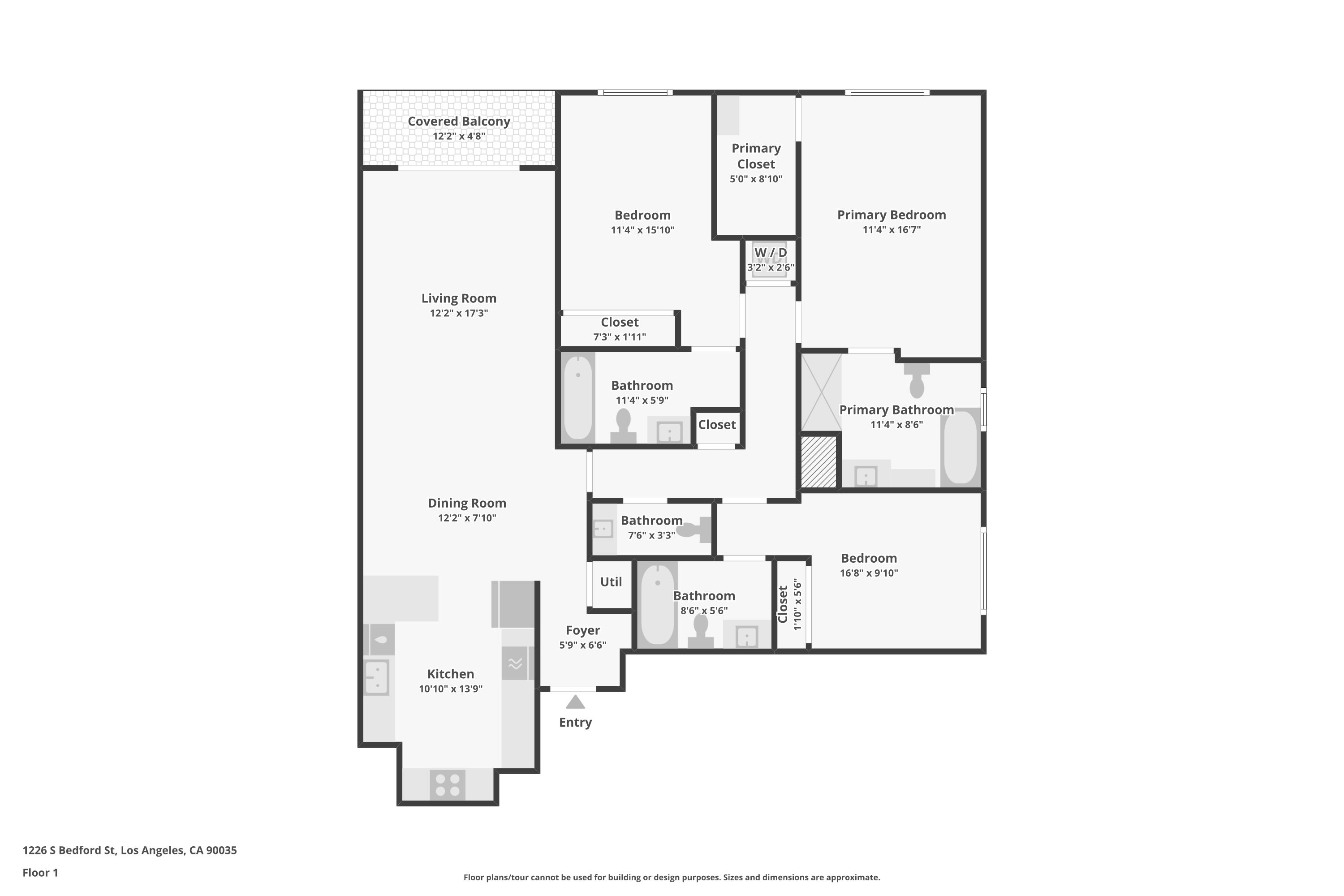 Los Angeles Apartment: 1226 S Bedford St