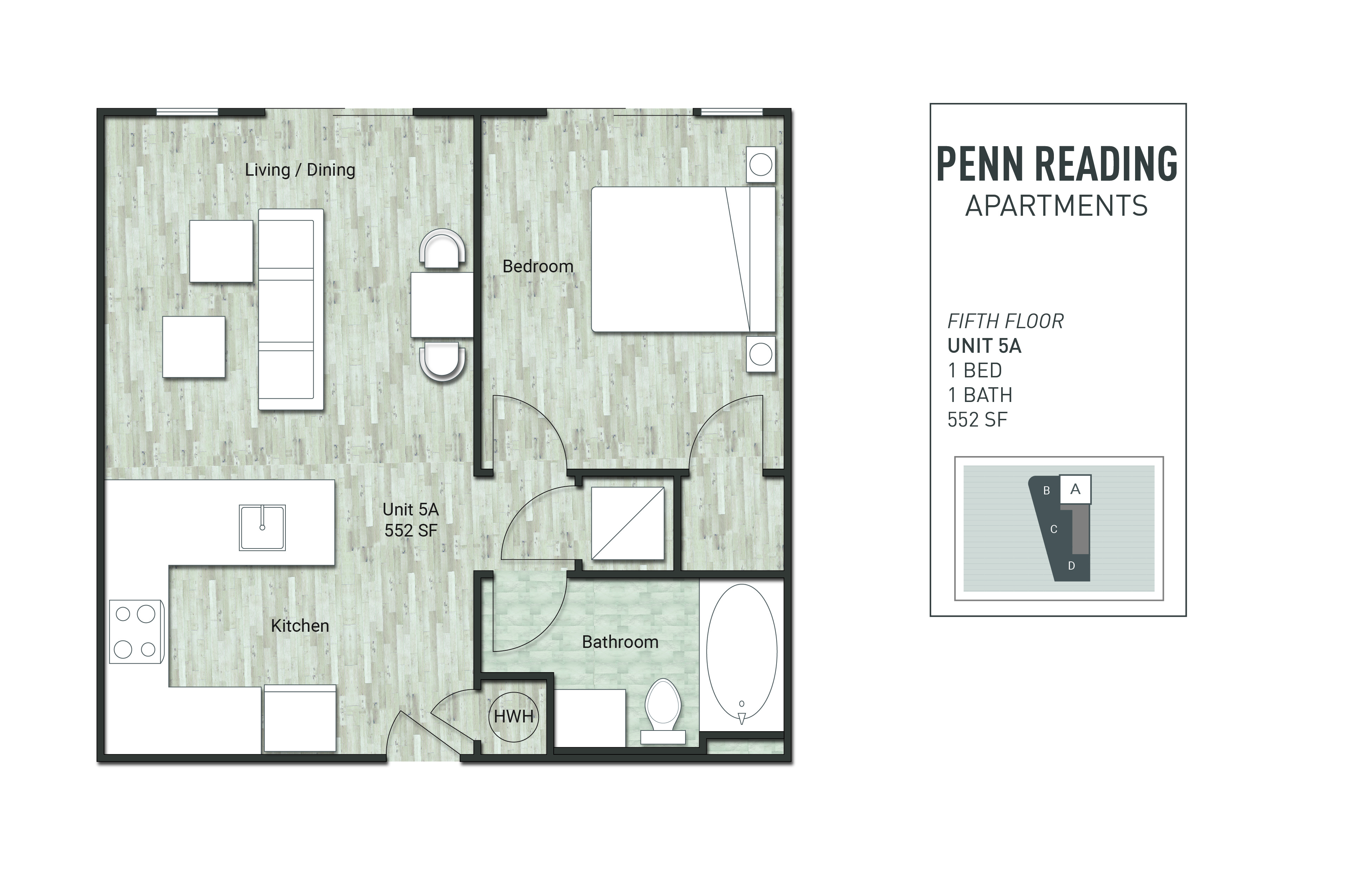 Philadelphia Apartment: 2046 E Lehigh Ave