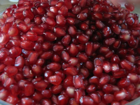 איך לקלף את הרימון 