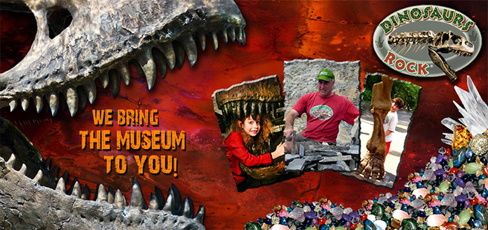 DINOSAURS ROCK Fossil, Mineral & Ocean Events 