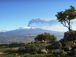 Mount Etna in Italy