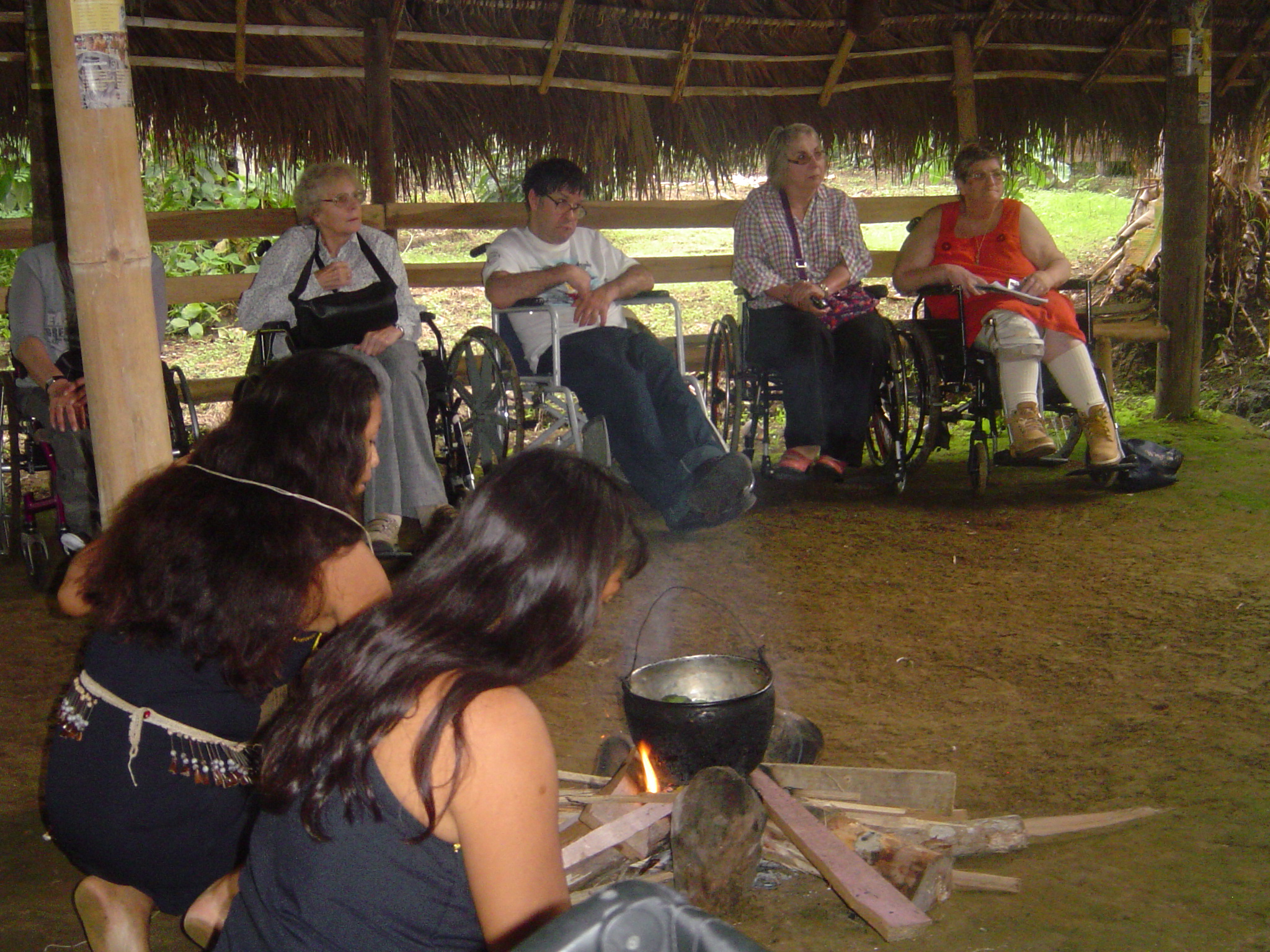 Photo of indigenous village