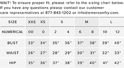 Ladies Clothing Size Guide